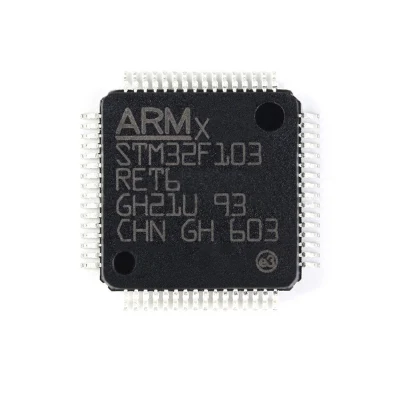 Nuovo chip IC originale MCU Stm32f103ret6 Lqfp-64 Stmicroelectronics Semiconduttore