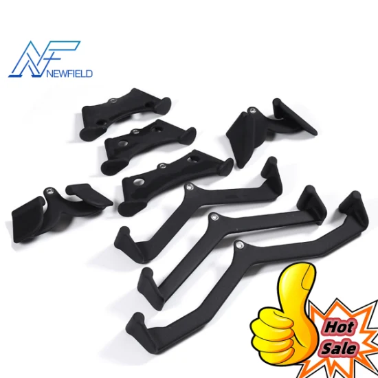 Newfield Confezione da 8 Set Completo Barra Lat Pulldown Maniglia per Canottaggio Maniglie Mag in PVC Accessori Fitness Maniglia Mag Pulldown per Fitness Gabbia di Forza Multifunzionale